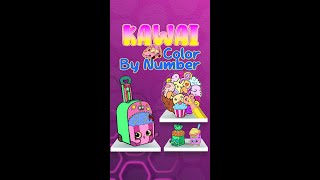 Kawaii Color by Number - Draw Doodle Easily