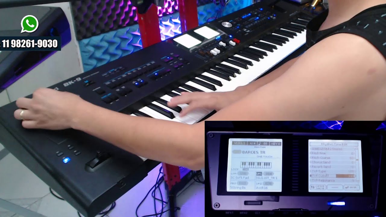 MONTANDO KIT E RITMO DO FORRÓ BOYS -  NO BK9 ROLAND RITMOS 2020