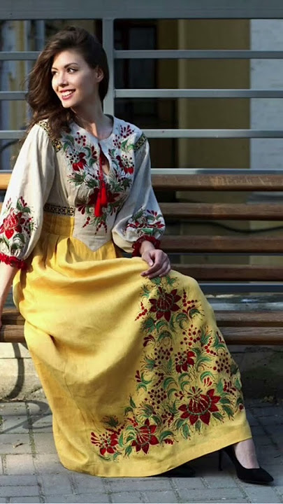 Ukrainian girls in traditional clothes #ukraine #clothes #shorts.