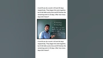 Time and Work || Shortcut Trick || Mr. Sridhar TJ #aptitude #governmentexam