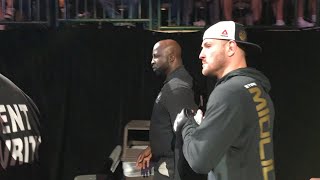 Stipe Miocic UFC 211 Championship Entrance (Cageside)