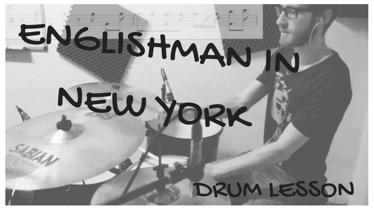 Englishman in New York - Sting - Drum Lesson