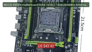 MUCAI X99 P4 motherboard DDR4 16GB(2 * 8GB)2666MHz RAM memory ... — Hot Deal 2026 | Limited Offer!