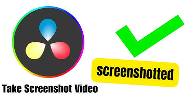 How To Screenshot Video in Davinci Resolve WORKS TODAY!