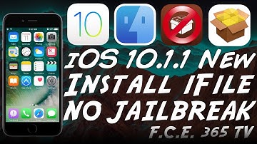 iOS 10.1.1 - How to Install iFile on iPhone - NO Jailbreak