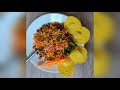 (chickpea and nachos) Chana masala Indian style bhel