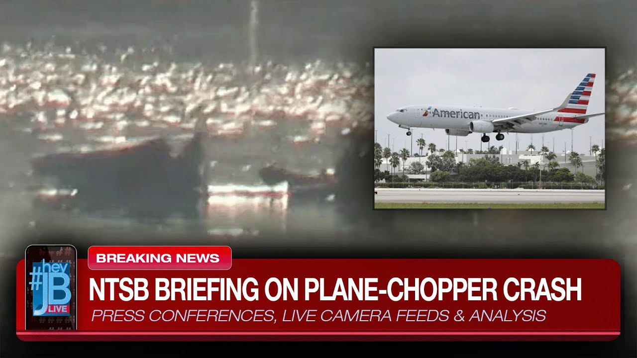 #BREAKING: NTSB Briefing on D.C. Plane-Helicopter Crash | Live Press ...