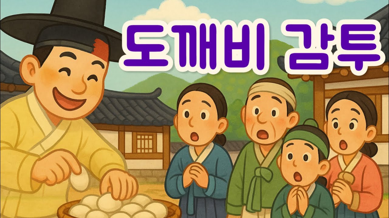 도깨비 감투|투명 인간이 된 사연|웃긴 전래동화|엄마 목소리 낭독|수면 유도|검은 화면 - YouTube