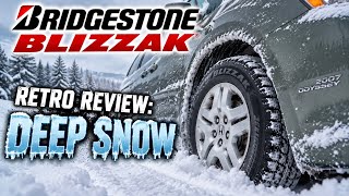 Bridgestone Blizzak Retro Review! DEEP Snow Honda Odyssey (better than 4x4?!)