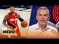 Damian Lillard plans to request trade, Colin tries to figure out best landing spots | NBA | THE HERD