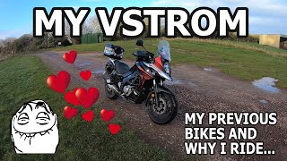 My Vstrom, My Previous Bikes and Why I Ride  Suzuki Vstrom 650