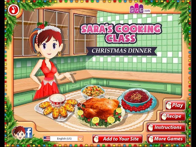 SARA'S COOKING CLASS: CHRISTMAS DOUGHNUT COOKIES jogo online gratuito em