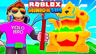 ROYALTY SIMULATOR В РОБЛОКС ROBLOX, обновление в minion.