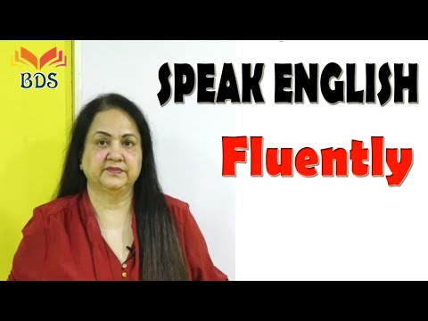 Start Speaking English Fluently