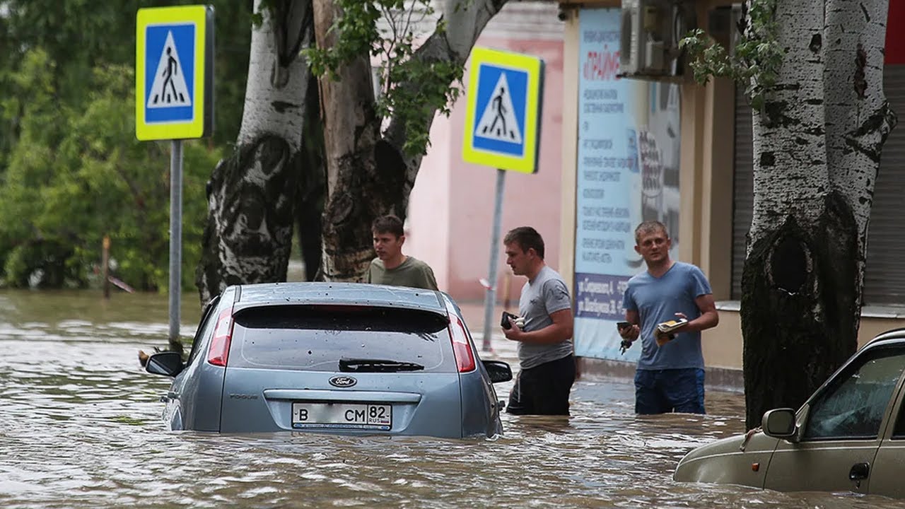 Суперливень накрыл Сочи. Город ушел под воду за несколько часов