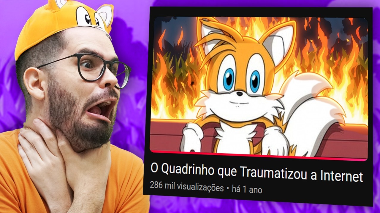 Tails e o Quadrinho que Traumatizou a Internet! (Pai Troll)
