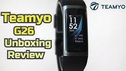 Smartband Teamyo G26. Unboxing and review.