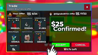 I Sold My Brainrots For Money