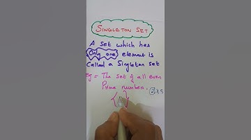 #MATHS SETLANGUAGE, SINGLETON SET,BASIC TO BE KNOWN
