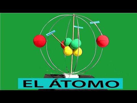 Como Hacer Maqueta De Atomo Fácil Y Sencillo Youtube