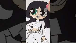 Coloring LOL Surprise Teenage Powerpuff Girl Buttercup #coloring #powerpuffgirls #lolsurprise
