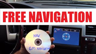 20072012 FREE GM Navigation disc version 10.3