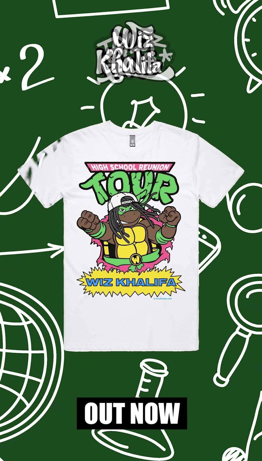 Just Dropped New Merch For Y'all! #HighSchoolReunionTour #TaylorGang
