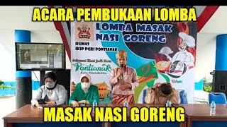 Pembukaan Lomba Memasak Nasi Goreng IKIP PGRI Pontianak