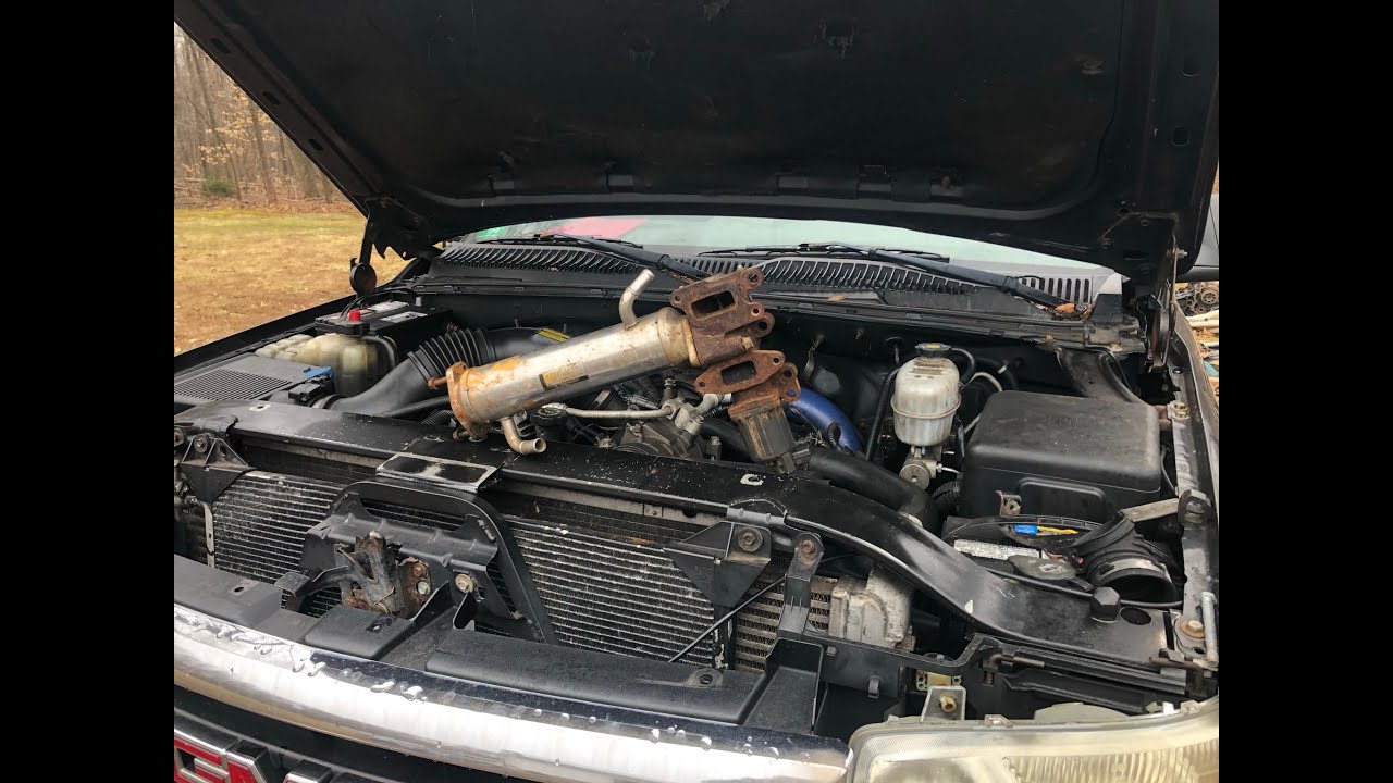 Putting an EGR on my LB7 Duramax YouTube