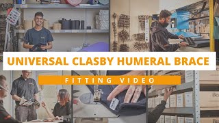 How to fit the Universal Clasby Humeral  Brace from Beagle Orthopaedic