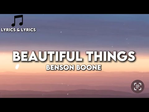 Beautiful Things - Benson Boone (lyrics) - YouTube