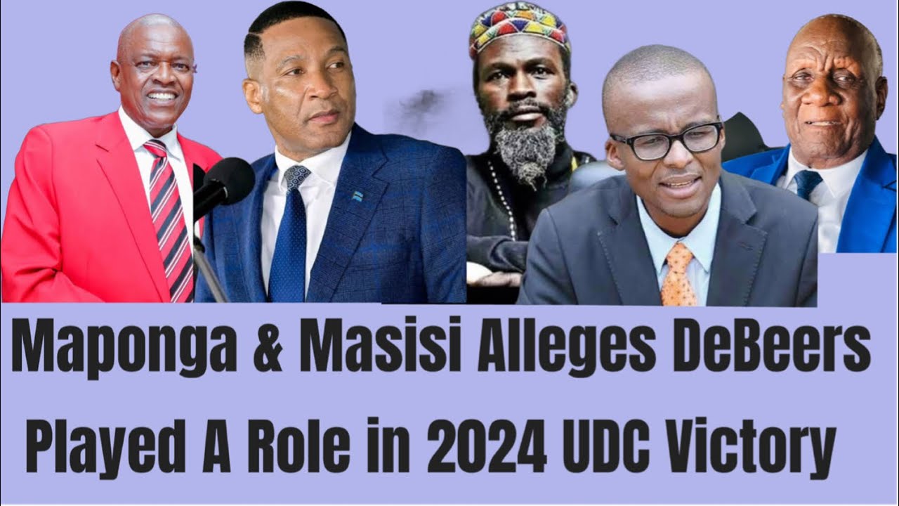 Maponga And Masisi Believe Debeers Played A Part in UDC Victory 