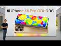 iPhone 16 Pro Max - HANDS-ON EVERY PRO COLOR LEAK!