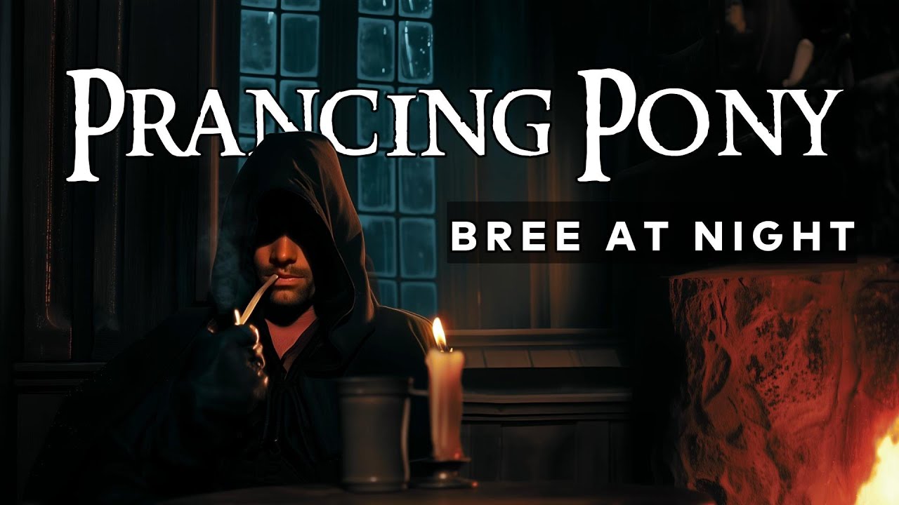 The Prancing Pony (Bree) — Watchful Tavern Ambience | LOTR Ambient Music | Writing & RPG