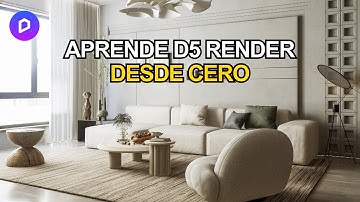 D5 RENDER Tutorial Completo En Español ▶ Aprende PASO A PASO + Escena  GRATIS