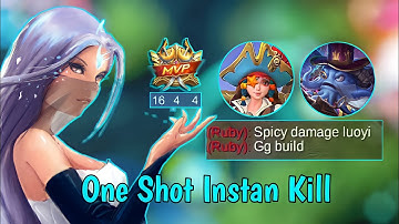 Luo Yi Non Stop Kill Macro And Micro! Supreme Indonesia Luo Yi | Top Global 1 Luo Yi - MLBB