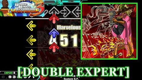 【DDR UNIVERSE 3】 Midnight Blaze (SySF Mix) / System S.F. [DOUBLE EXPERT] 譜面確認+Clap