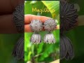 Trending silver replica jhumka😍#jewellery #silverreplica #goviral #trendingjewellery #trending#asmr