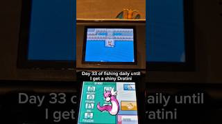 Day 23 of fishing daily until I get a shiny Dratini!                  #shorts #pokemon #shinyhunting