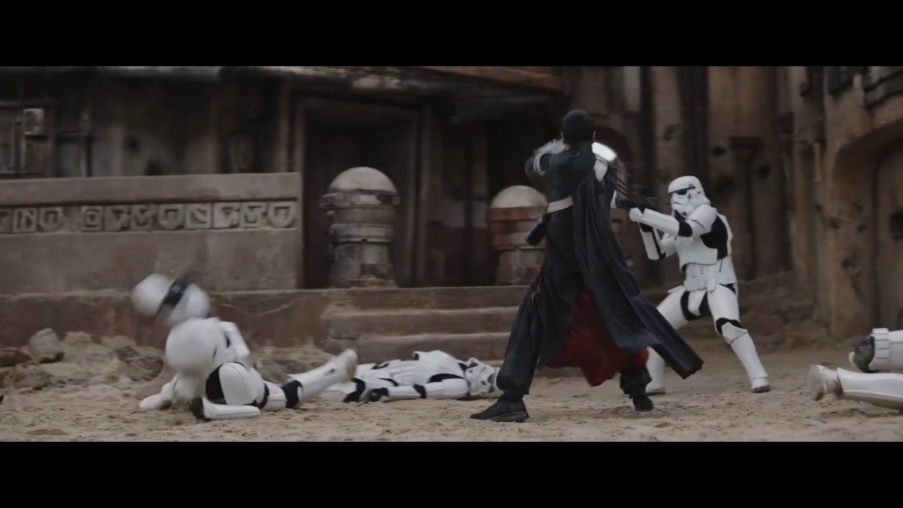 Download Rogue One: A Star Wars Story - Clip: "Chirrut Fights Stormtroopers"