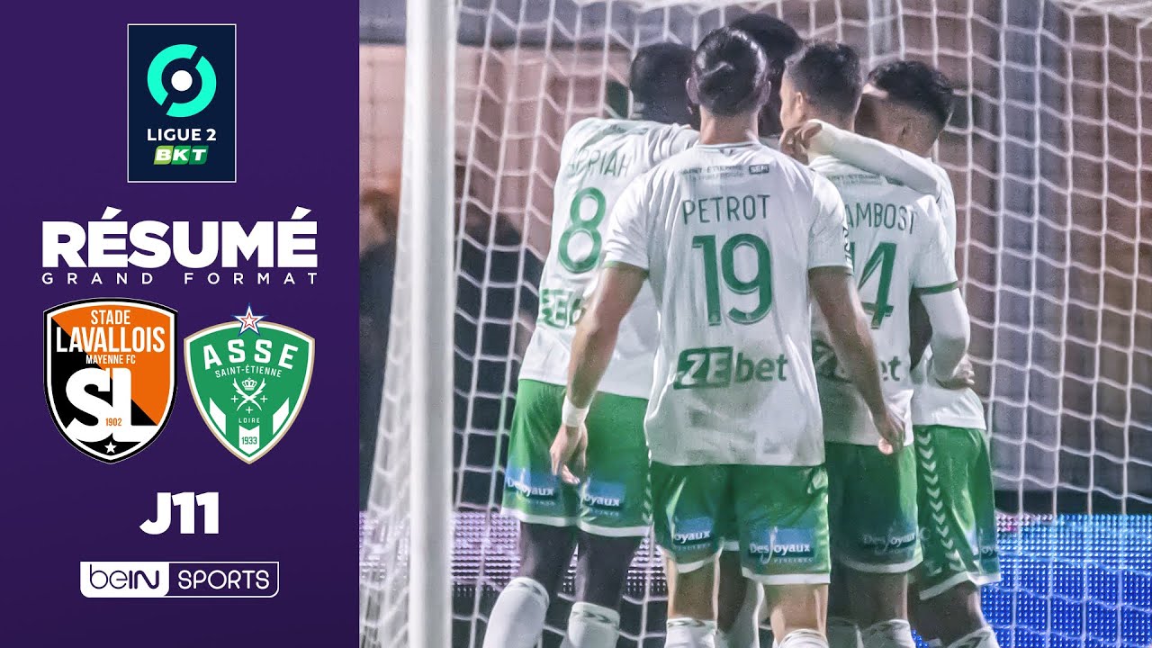 AS SAINT-ÉTIENNE - STADE LAVALLOIS MFC (0 - 0) - Résumé - (ASSE