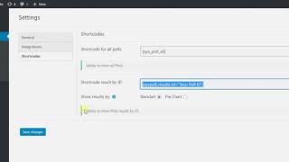Poll Maker General Settings Overview