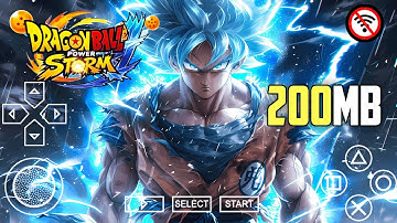 [NEW] DRAGON BALL Z POWER STORM PPSSPP ISO MOD ANDROID V2 | DBZ TTT BEST PPSSPP MOD 2025