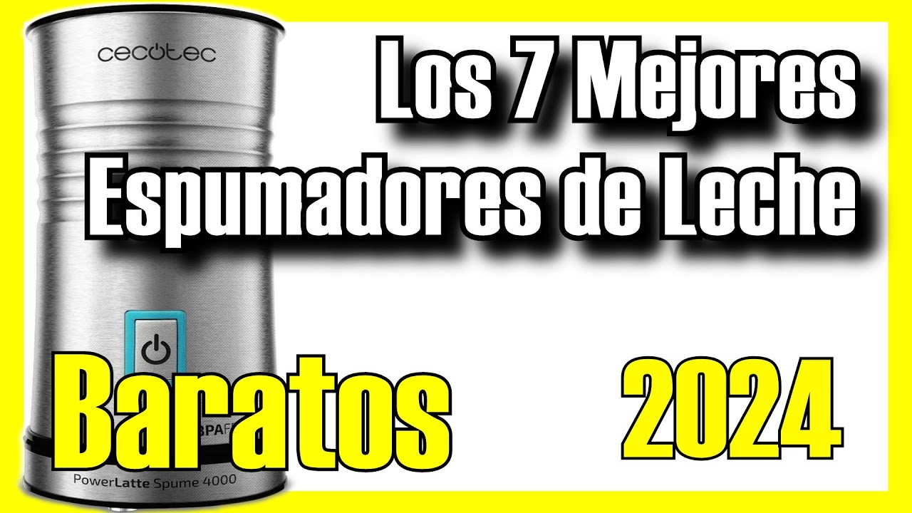 ☕🔥 Los 7 MEJORES Espumadores de Leche BARATOS de   [2024]✓[Calidad/Precio] Eléctricos / Café 