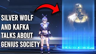 Honkai Star Rail Silver Wolf and Kafka Talks About Genius Society