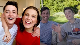 Noah Schnapp YouTube intro compilation screenshot 2