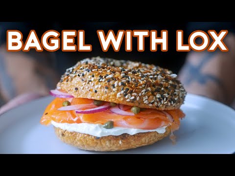 Bagel with Lox from Mr.  Mrs. Smith  Binging with Babish