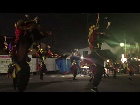 ろっけん踊りん祭2018 セブンイレブン前会場 チーム覇王ー