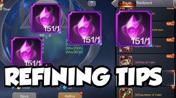 Refining Tips for Beginners - MU Origin 2