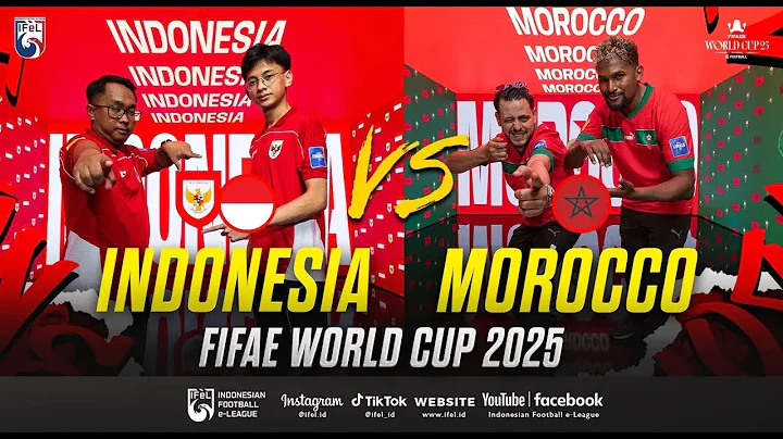 Day 2 | Morocco vs Indonesia | FIFAe World Cup 25™ ft. eFootball Console – Group Stage